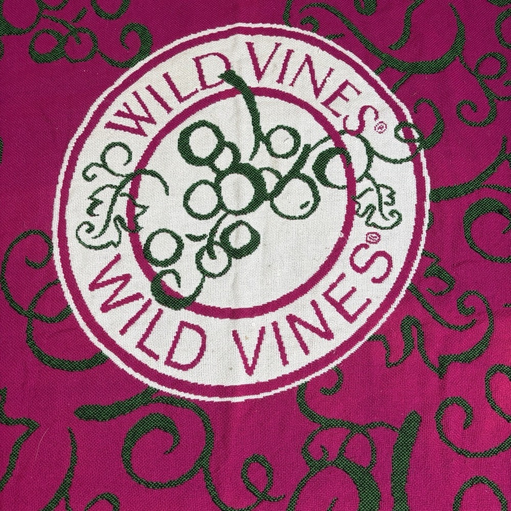 Vtg Y2K Northwest Company Wild Vines Superbowl 2000 Blanket/Throw 48x41 Acrylic - Picture 2 of 5